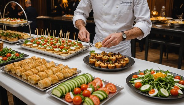Traiteur pour afterwork à paris : saveurs et moments partagés